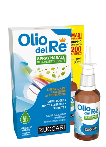 OLIO DEL RE SPRAY NASALE 30 ML - Farmacia Mastrangelo 