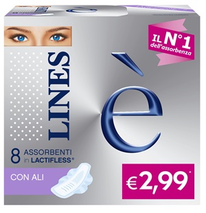 LINES E' ALI 8 PEZZI - Farmacia Mastrangelo 