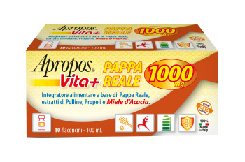 APROPOS VITA+ PAPPA REALE 1000MG 10 FLACONCINI DA 10 ML - Farmacia Mastrangelo 