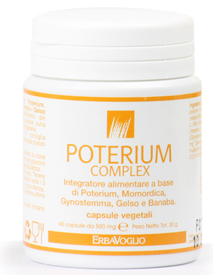 POTERIUM COMPLEX 60 CAPSULE - Farmacia Mastrangelo 