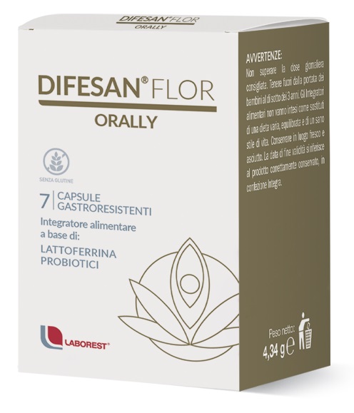 DIFESAN FLOR ORALLY 7 CAPSULE - Farmacia Mastrangelo 