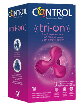 CONTROL TRI-ON VIBRATORE 3 IN 1 1 PEZZO - Farmacia Mastrangelo 