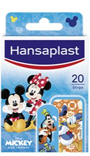 HANSAPLAST CEROTTO MICKEY AND FRIENDS 20 PEZZI - Farmacia Mastrangelo 