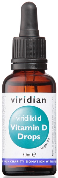 VIRIDIAN VIRIDIKID VITAMIN D3 400UI GOCCE 30ML - Farmacia Mastrangelo 