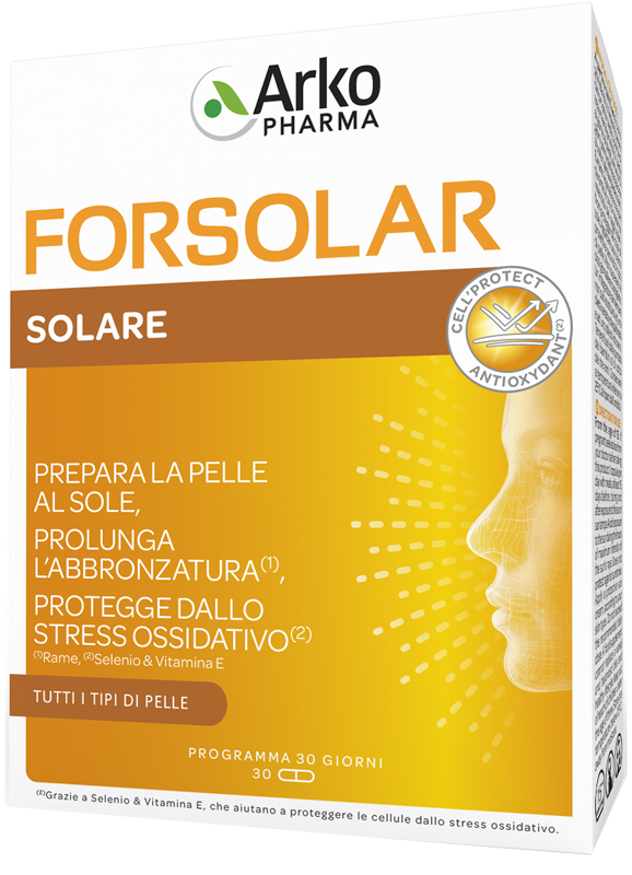 FORSOLAR SOLARE 30 PERLE - Farmacia Mastrangelo 