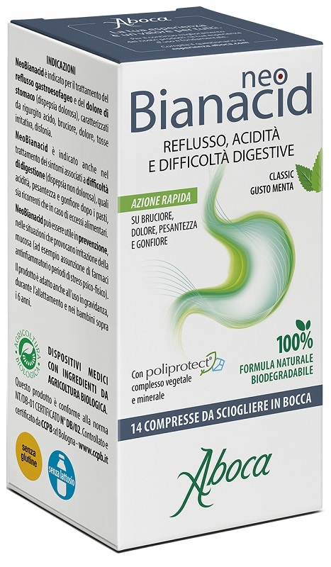 NEOBIANACID 14 COMPRESSE MASTICABILI - Farmacia Mastrangelo 