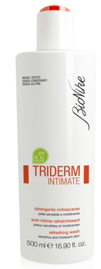 TRIDERM INTIMATE DETERGENTE RINFRESCANTE PH 5,5 500 ML - Farmacia Mastrangelo 