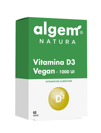 VITAMINA D3 VEGAN 1000 UI 60 CAPSULE - Farmacia Mastrangelo 