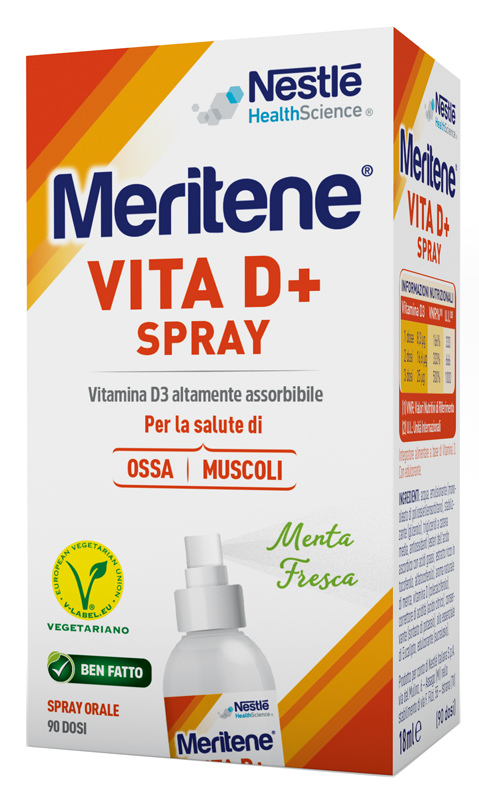 MERITENE VITA D+ SPRAY 18 ML - Farmacia Mastrangelo 