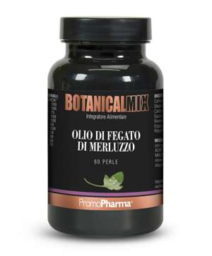 OLIO DI FEGATO DI MERLUZZO BOTANICAL MIX 60 PERLE - Farmacia Mastrangelo 