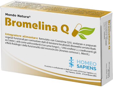 BROMELINA Q MONDO NATURA 30 COMPRESSE - Farmacia Mastrangelo 