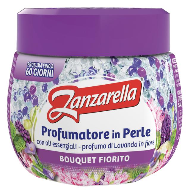 ZANZARELLA PERLE ANTIZANZARA FLOREALE 170 G - Farmacia Mastrangelo 