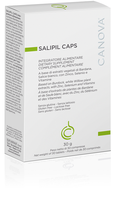 CANOVA SALIPIL CAPS 30 COMPRESSE NUOVA CONFEZIONE - Farmacia Mastrangelo 