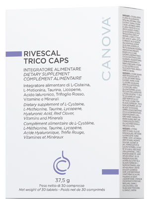 CANOVA RIVESCAL TRICO CPS 30 COMPRESSE NUOVA CONFEZIONE - Farmacia Mastrangelo 
