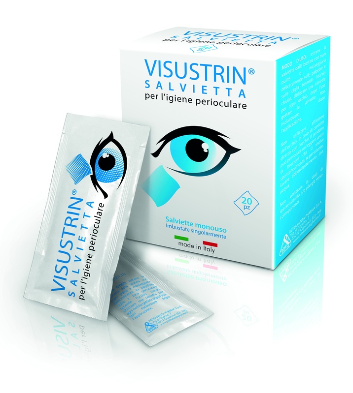 VISUSTRIN SALVIETTA OCULARE 20 PEZZI - Farmacia Mastrangelo 