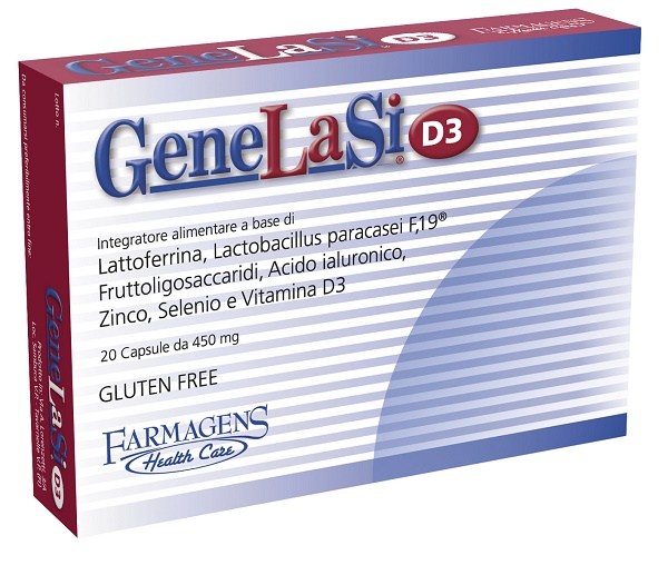 GENELASI D3 20 CAPSULE 450 MG - Farmacia Mastrangelo 