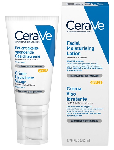 CERAVE CREMA VISO IDRATANTE SPF25 52 ML - Farmacia Mastrangelo 