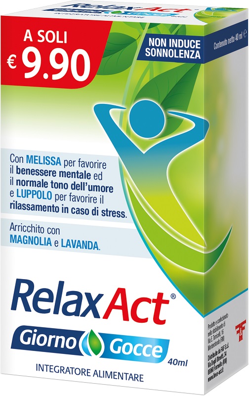 RELAX ACT GIORNO GOCCE 40 ML - Farmacia Mastrangelo 