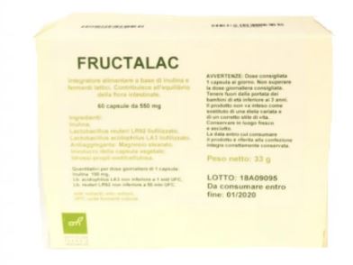 FRUCTALAC 60 CAPSULE - Farmacia Mastrangelo 