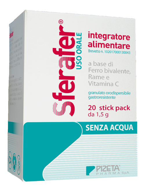 SFERAFER 20 STICK PACK - Farmacia Mastrangelo 