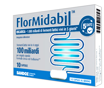 FLORMIDABIL RICARICA 10 CAPSULE - Farmacia Mastrangelo 