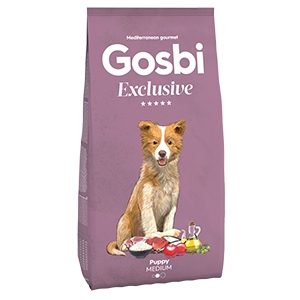 GOSBI EXCLUSIVE PUPPY MEDIUM 3 KG - Farmacia Mastrangelo 