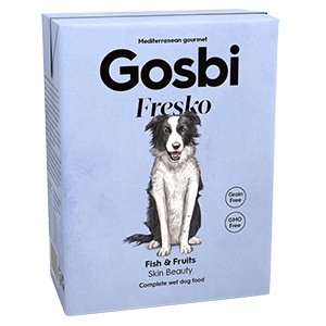 GOSBI FRESKO DOG FISH & FRUITS 375 G - Farmacia Mastrangelo 