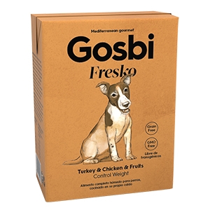 GOSBI FRESKO DOG TURKEY & CHICKEN 375 G - Farmacia Mastrangelo 