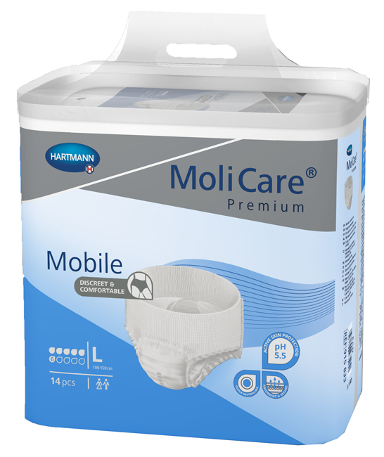 PANNOLINO PULL UP GIORNO MOLICARE MOBILE 6 GOCCE L 14 PEZZI CON IVA AL 22% - Farmacia Mastrangelo 