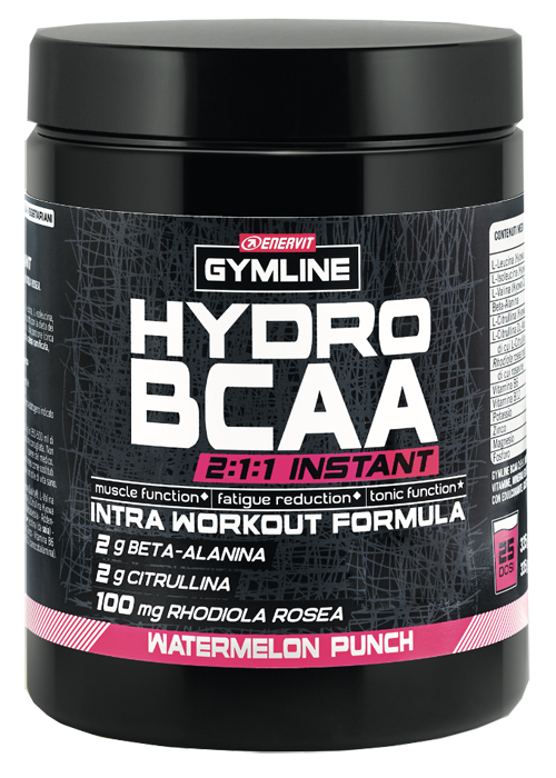 GYMLINE MUSCLE HYDRO BCAA INSTANT WATERMELON POLVERE 335 G - Farmacia Mastrangelo 