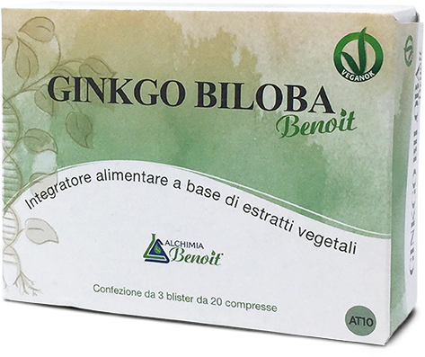 GINKO BILOBA BENOIT 60 COMPRESSE DA 500 MG - Farmacia Mastrangelo 