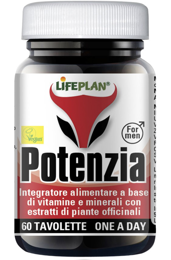 POTENZIA FOR MEN 30 TAVOLETTE - Farmacia Mastrangelo 