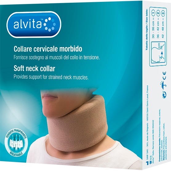 COLLARE CERVICALE ALVITA MORBIDO 2 - Farmacia Mastrangelo 
