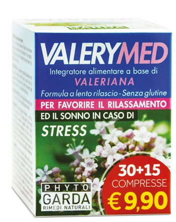 VALERYMED RILASCIO PROLUNGATO 30 + 15 COMPRESSE - Farmacia Mastrangelo 