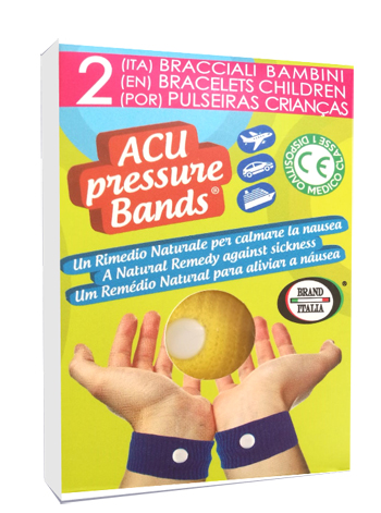 BRACCIALE ACU PRESSURE BAND BAMBINI 2 PEZZI - Farmacia Mastrangelo 