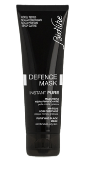 DEFENCE MASK INSTANT PURE MASCHERA NERA PURIFICANTE 75 ML - Farmacia Mastrangelo 