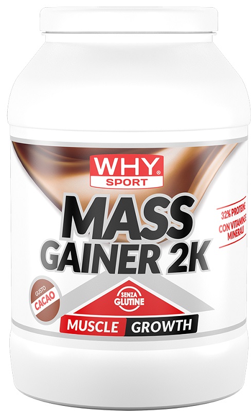WHYSPORT MASS GAINER 2K CACAO 2 KG - Farmacia Mastrangelo 