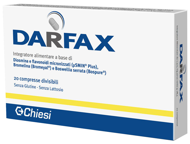 DARFAX 20 COMPRESSE DIVISIBILI - Farmacia Mastrangelo 