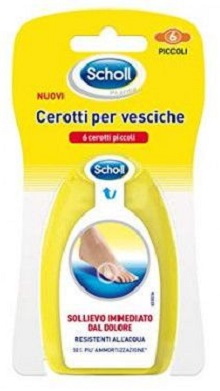SCHOLL CEROTTI PER VESCICHE PICCOLI 6 PEZZI - Farmacia Mastrangelo 