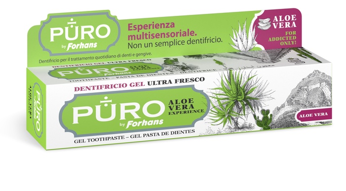 PURO DENTIFRICIO ALOE VERA 75 ML - Farmacia Mastrangelo 
