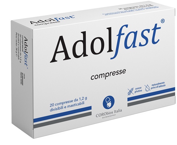 ADOLFAST 20 COMPRESSE MASTICABILI IN BLISTER - Farmacia Mastrangelo 