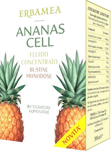 ANANAS CELL FLUIDO CONCENTRATO 15 BUSTINE 20 ML - Farmacia Mastrangelo 