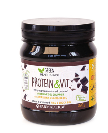 PROTEIN & VIT CACAO 320 G - Farmacia Mastrangelo 
