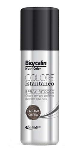 BIOSCALIN NUTRICOLOR COLORE ISTANTANEO CASTANO CHIARO 75 ML - Farmacia Mastrangelo 
