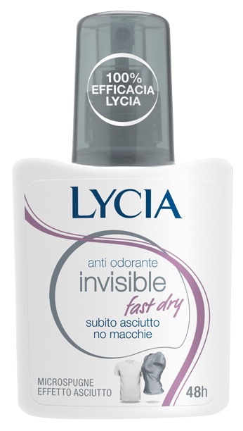 LYCIA DEO INVISIBLE FAST DRY 75 ML - Farmacia Mastrangelo 