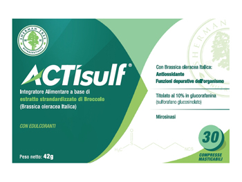 ACTISULF 600MG 30 COMPRESSE MASTICABILI - Farmacia Mastrangelo 