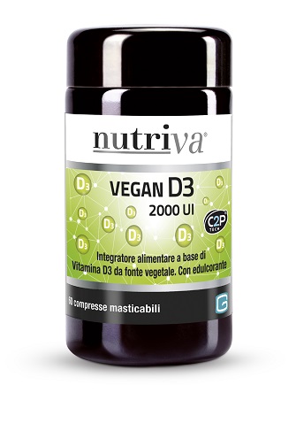 NUTRIVA VEGAN D3 60 COMPRESSE 2000 UI - Farmacia Mastrangelo 