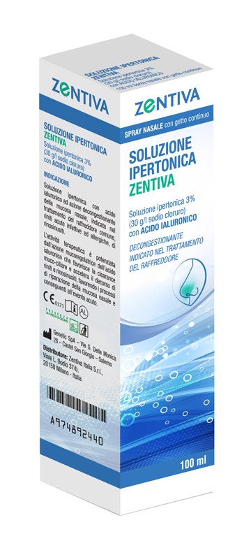 SOLUZIONE IPERTONICA ZENTIVA SPRAY NASALE 100 ML - Farmacia Mastrangelo 