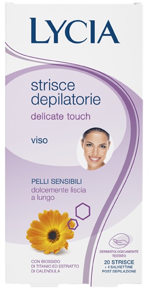 LYCIA 20 STRISCE VISO DELICATE 12 PEZZI - Farmacia Mastrangelo 