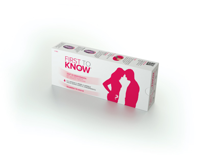 FIRST TO KNOW TEST DI GRAVIDANZA 2 PEZZI - Farmacia Mastrangelo 
